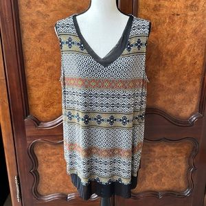 Avenue Aztec Tank Top (Size 18/20)